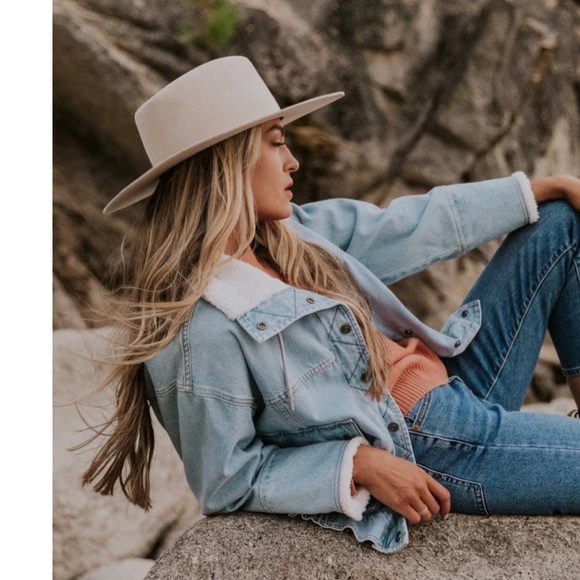 Free People Denim Jacket, New - Picture 11 of 16